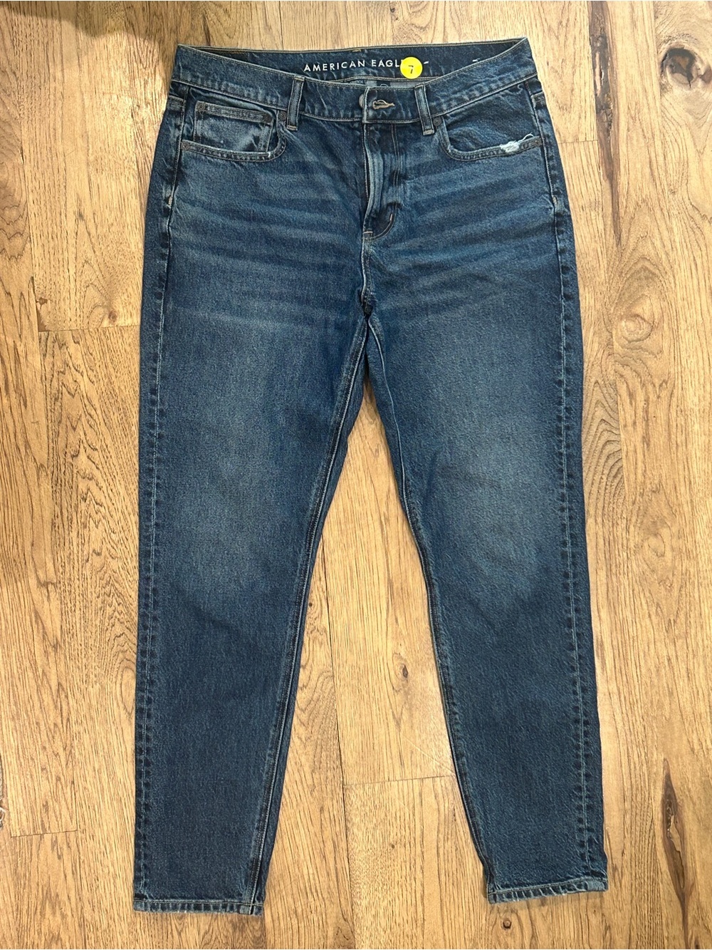American Eagle Outfitters Women’s Dark Blue Boyfriend Jeans